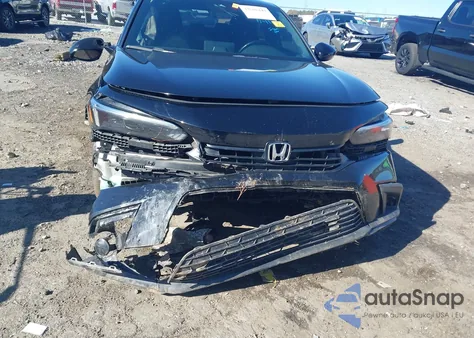 2022 Honda Civic Sport из США, поврежденный, VIN 2HGFE2F57NH543019